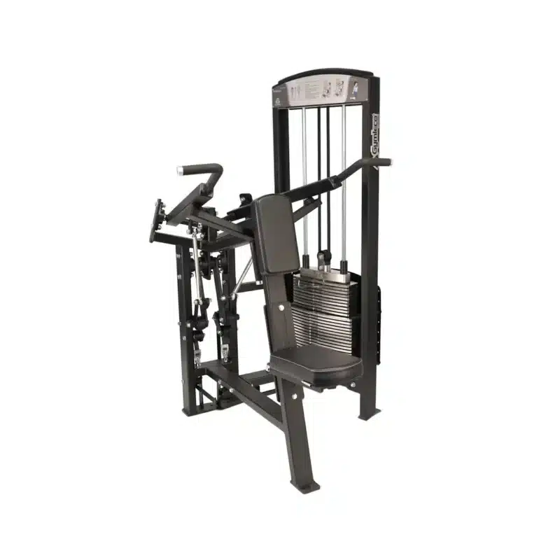 336 Gymleco Upright Shoulder Press, einzelne Arme, 100 kg