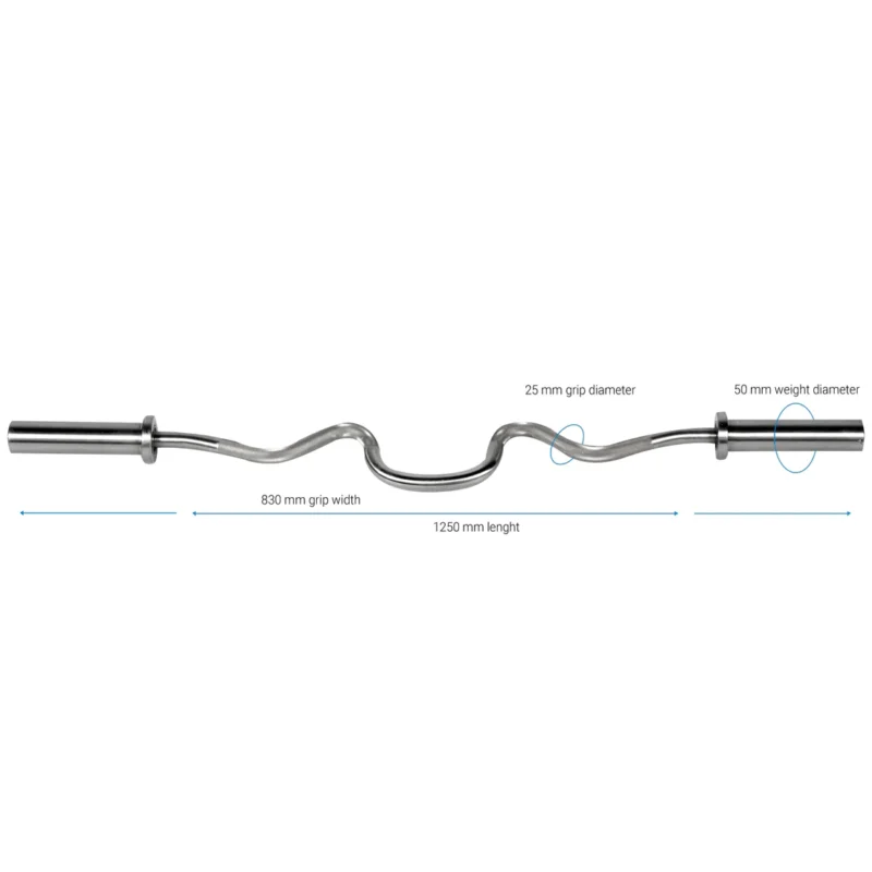 415S Gymleco Lockenstab S-Form